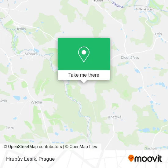 Карта Hrubův Lesík