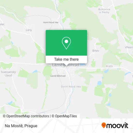 Карта Na Mostě