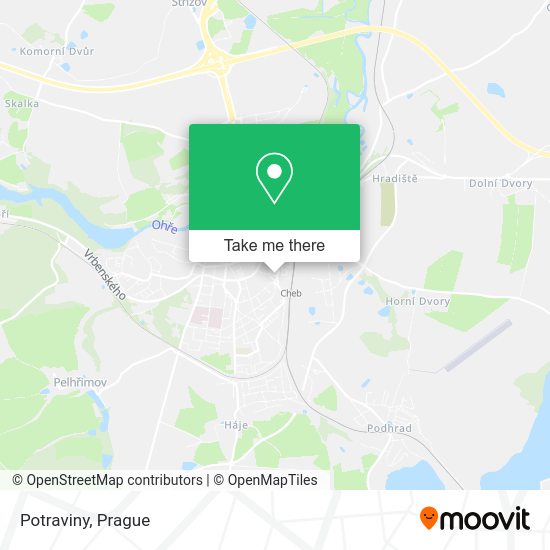 Карта Potraviny