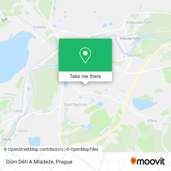 Dům Dětí A Mládeže map