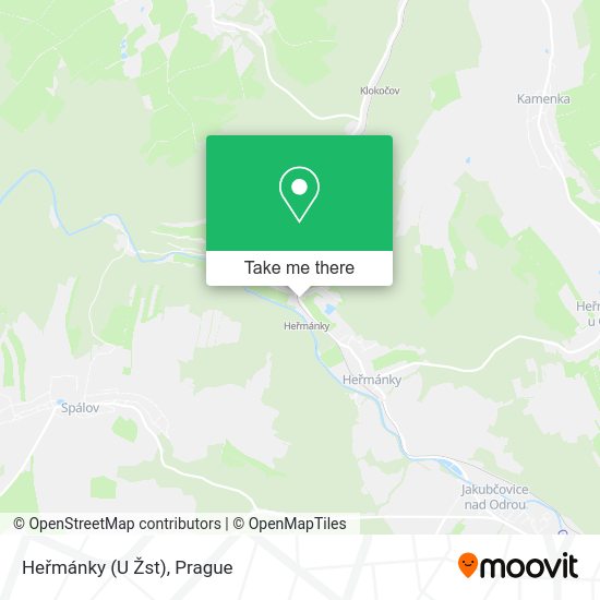 Heřmánky (U Žst) map