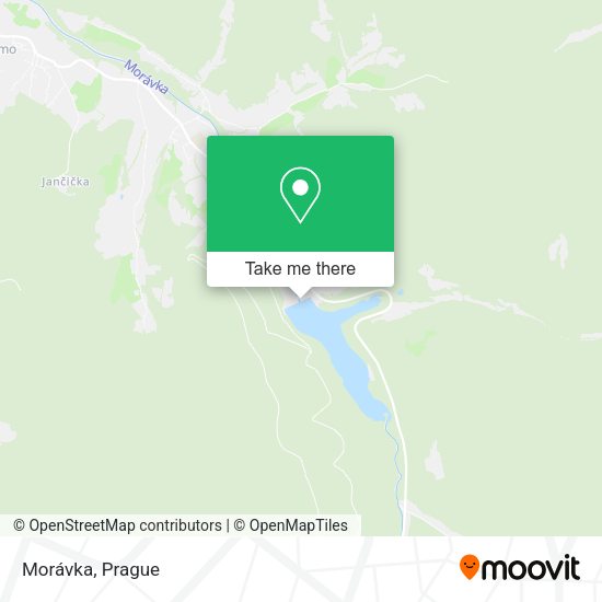 Карта Morávka