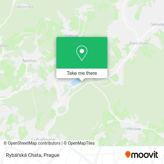 Rybářská Chata map