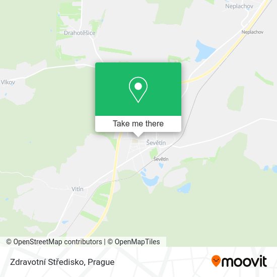 Zdravotní Středisko map