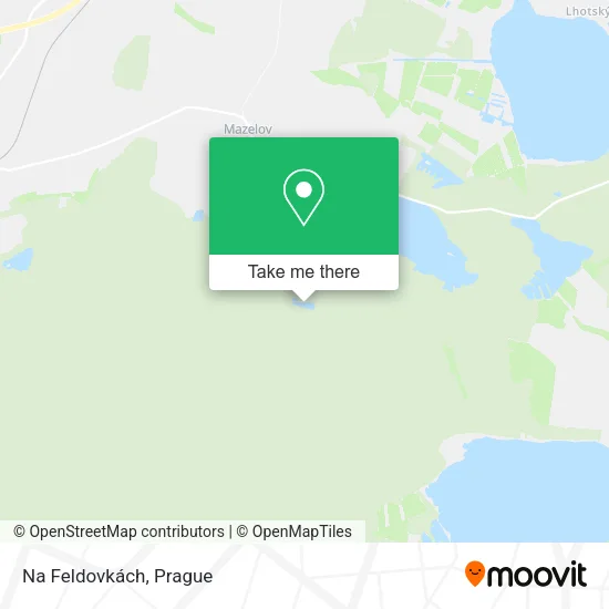 Карта Na Feldovkách