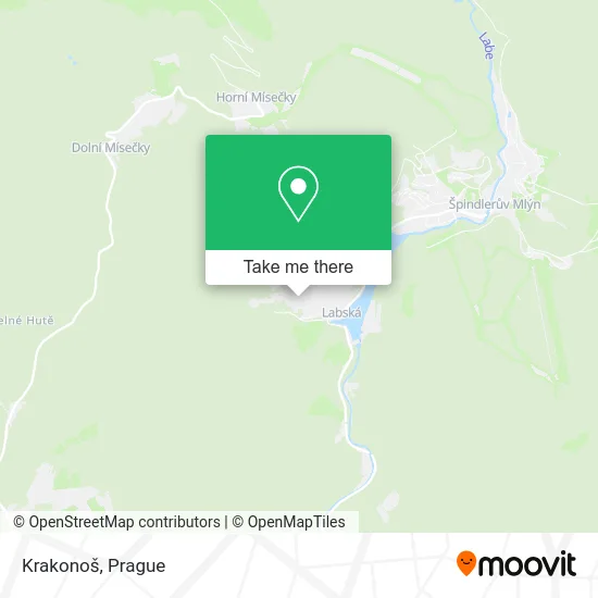 Карта Krakonoš