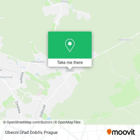 Obecní Úřad Dobřív map