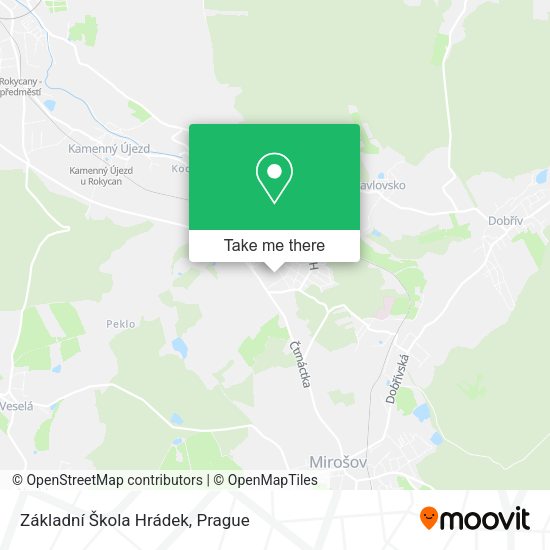 Základní Škola Hrádek map