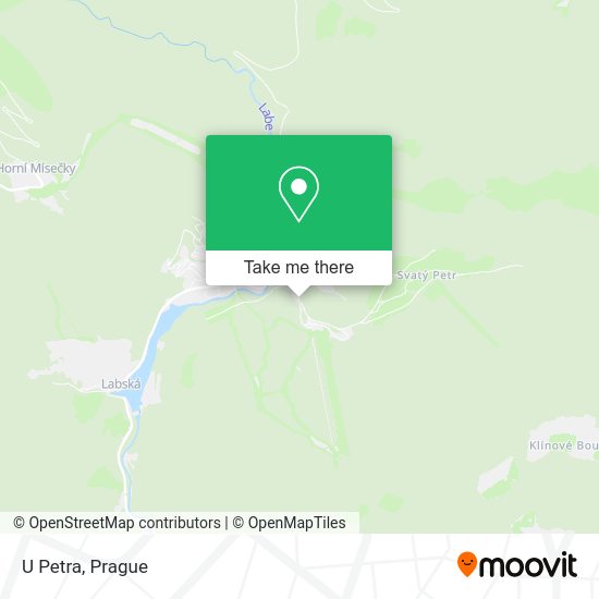 Карта U Petra