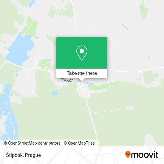 Карта Štipčák