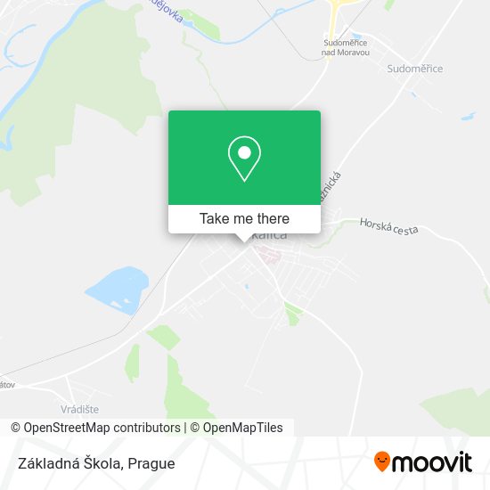 Základná Škola map