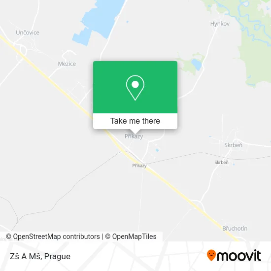 Карта Zš A Mš