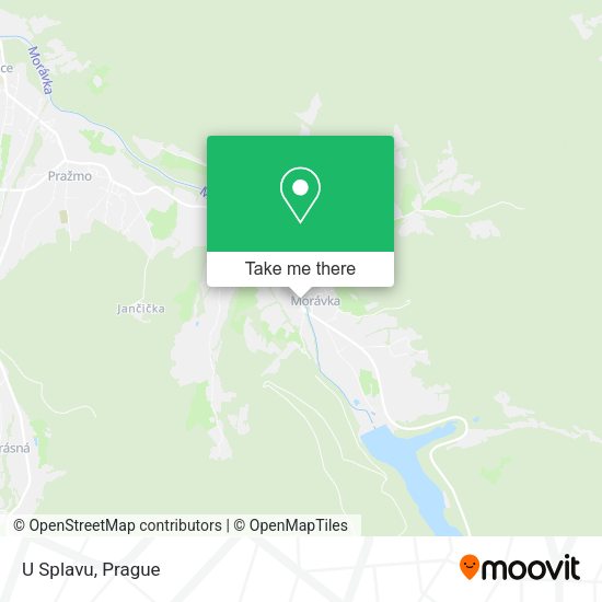 Карта U Splavu