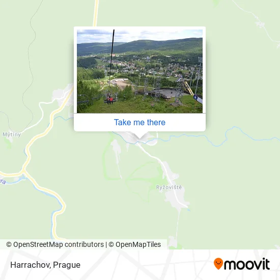 Карта Harrachov