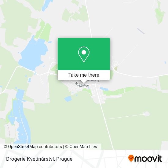 Drogerie Květinářství map