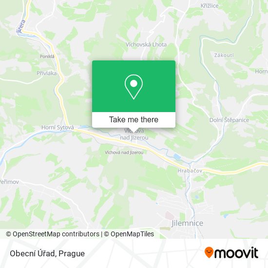 Obecní Úřad map