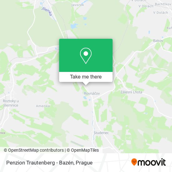 Penzion Trautenberg - Bazén map