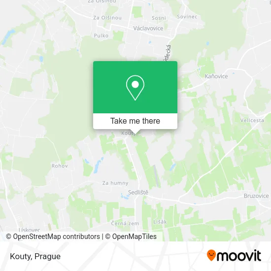Карта Kouty