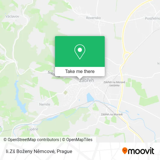 Карта Ii.Zš Boženy Němcové