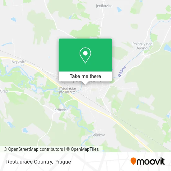 Карта Restaurace Country