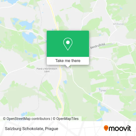 Карта Salzburg Schokolate