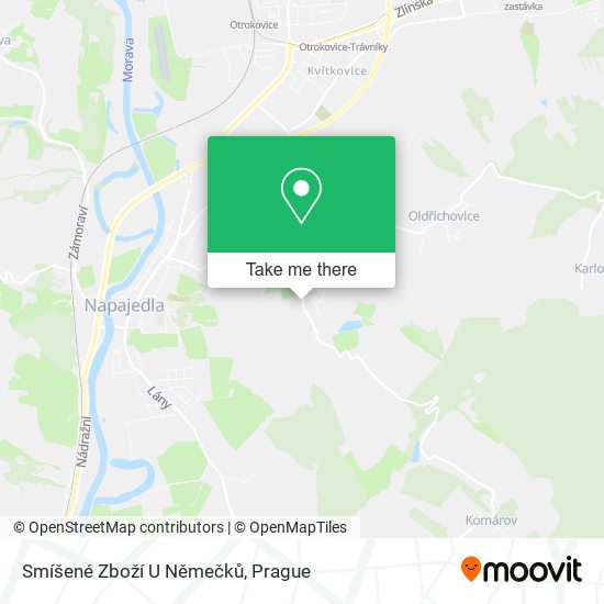 Smíšené Zboží U Němečků map