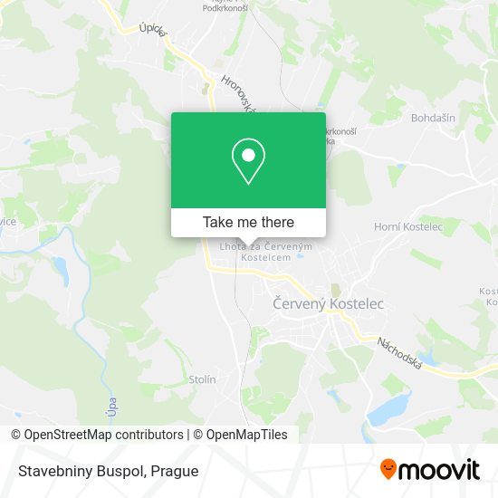 Карта Stavebniny Buspol