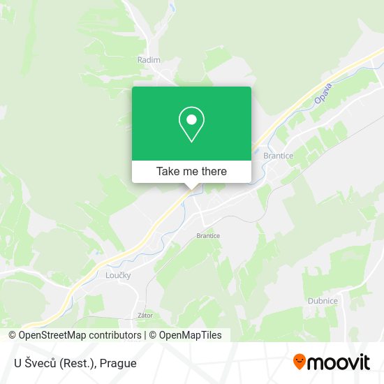Карта U Šveců (Rest.)
