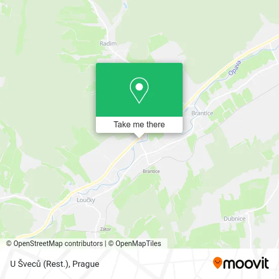 Карта U Šveců (Rest.)
