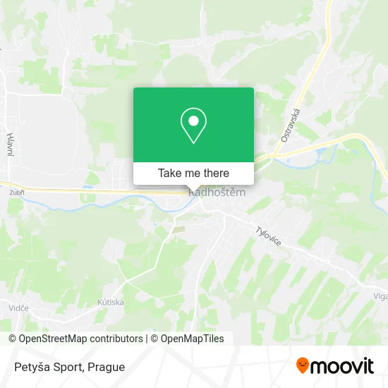 Карта Petyša Sport