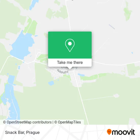 Карта Snack Bar
