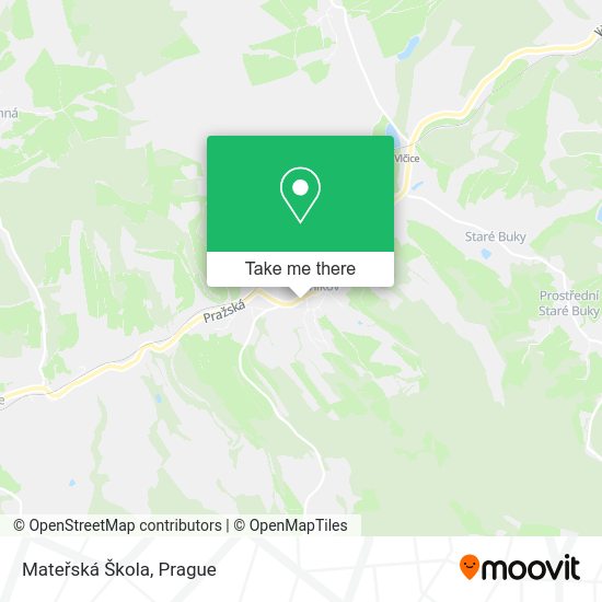 Mateřská Škola map