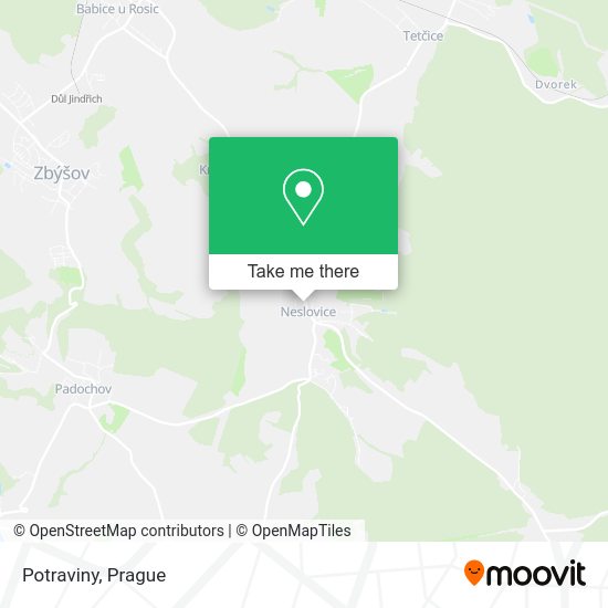 Карта Potraviny