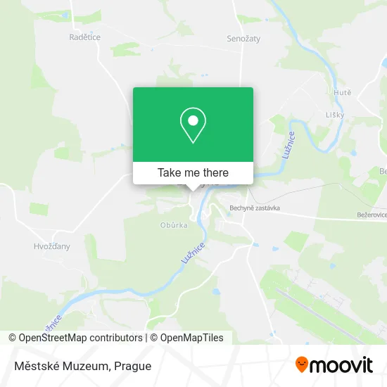 Městské Muzeum map