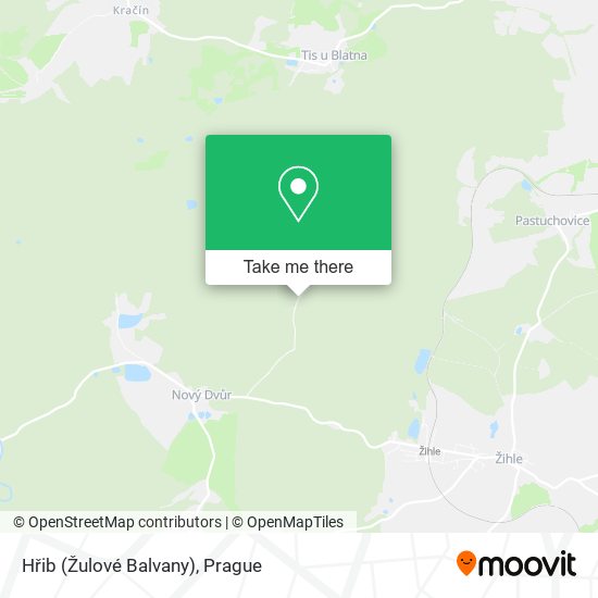 Hřib (Žulové Balvany) map