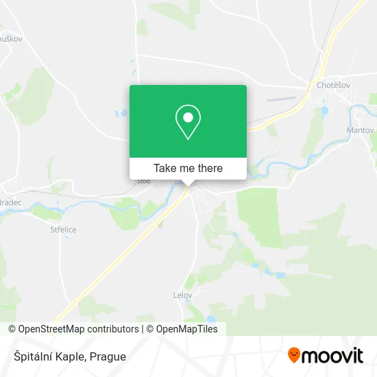 Карта Špitální Kaple