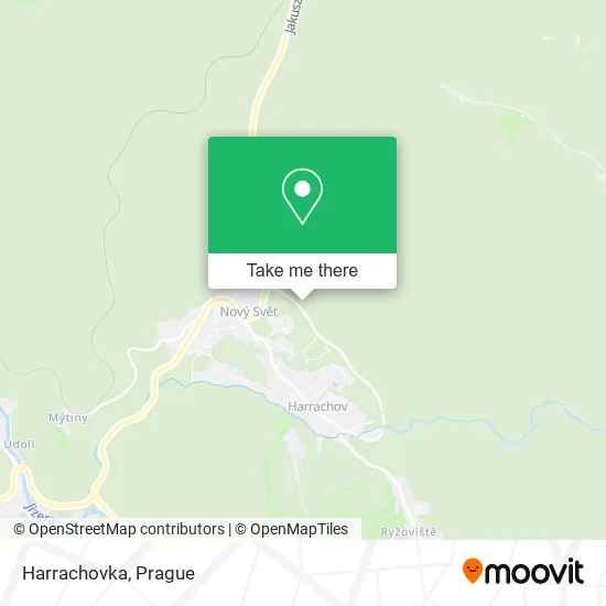 Карта Harrachovka
