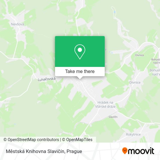 Městská Knihovna Slavičín map