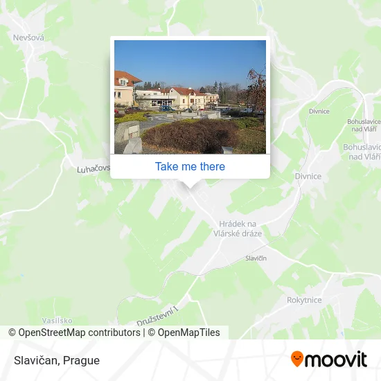 Карта Slavičan