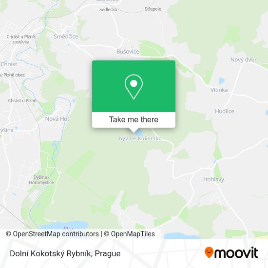 Dolní Kokotský Rybník map