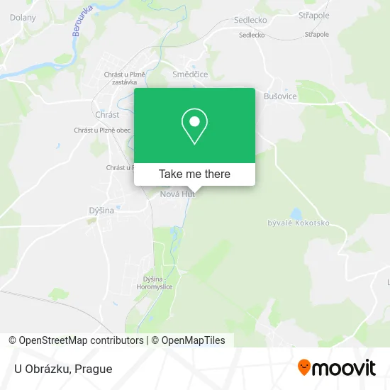 Карта U Obrázku