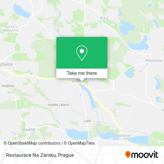 Карта Restaurace Na Zámku