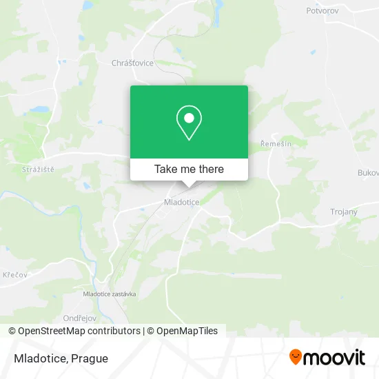 Карта Mladotice