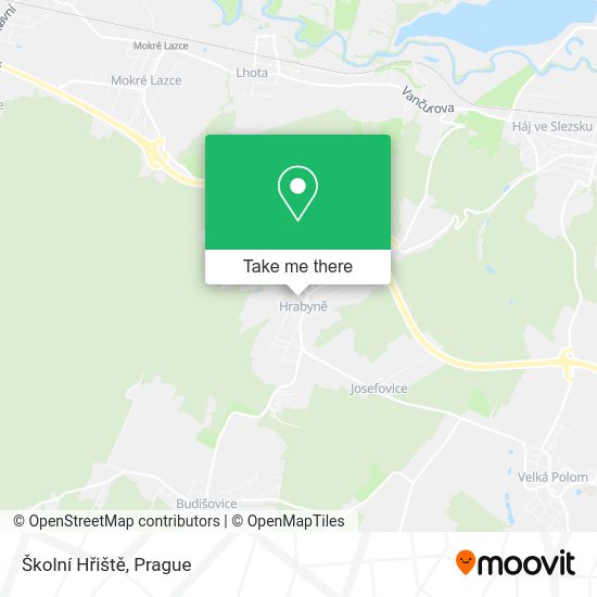 Školní Hřiště map
