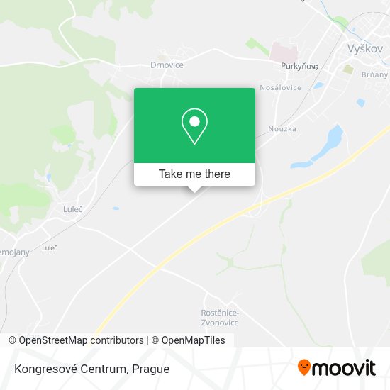 Kongresové Centrum map