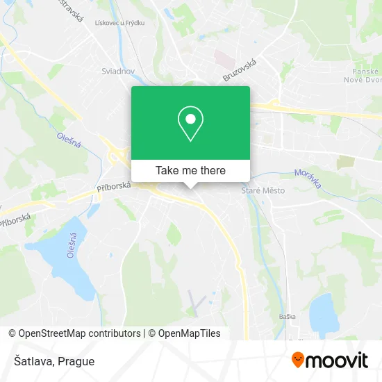 Карта Šatlava