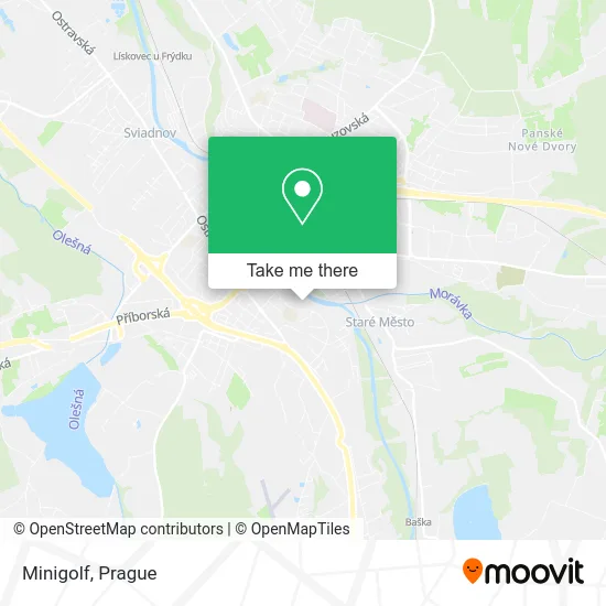 Карта Minigolf