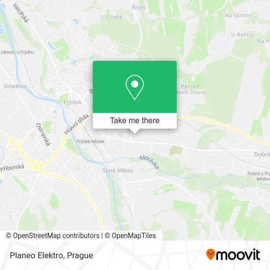 Карта Planeo Elektro