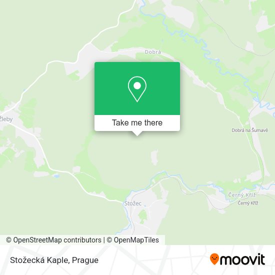 Stožecká Kaple map