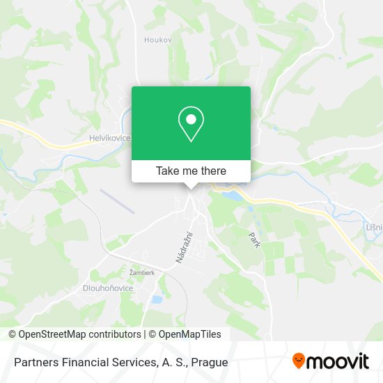 Partners Financial Services, A. S. map